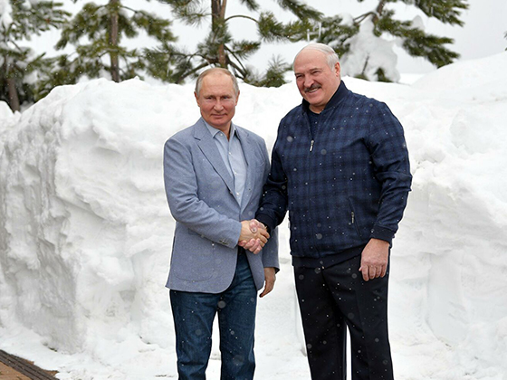 Путин встретился с Лукашенко в Сочи